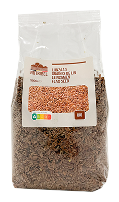 Nutribel Lijnzaad Heel Bio (500 gr)