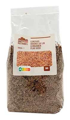 Nutribel Lijnzaad Heel Bio (500 gr)