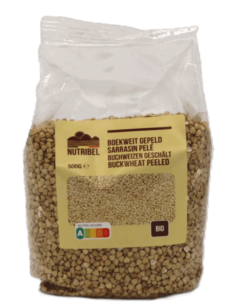 Nutribel Boekweit Gepeld Bio (500 gr)