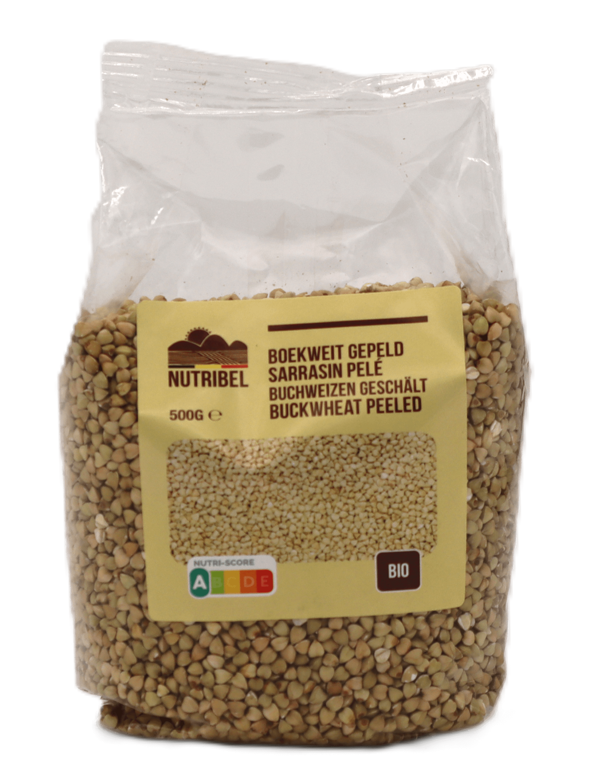 Nutribel Boekweit Gepeld Bio (500 gr)