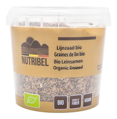 Nutribel Lijnzaad Heel Bio (200 gr)