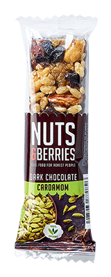 Nuts & Berries Dark Chocolate Kardemom Bio (40 gr)