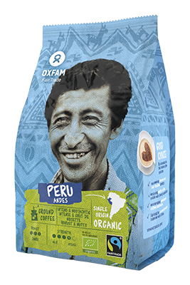 Oxfam Koffie Peru Andes Gemalen Fairtrade Bio (250 gr)