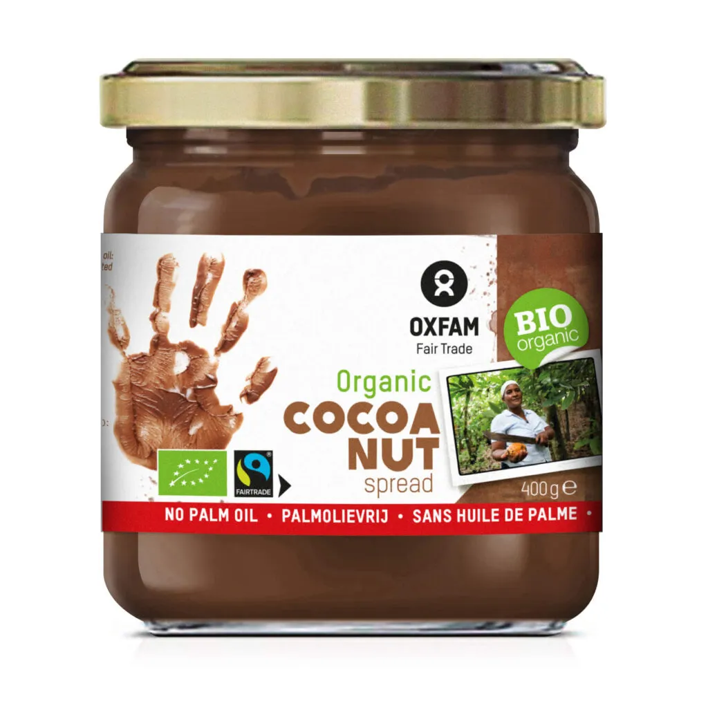 Oxfam Choco Nut Palmolievrij Fairtrade Bio (400 gr)