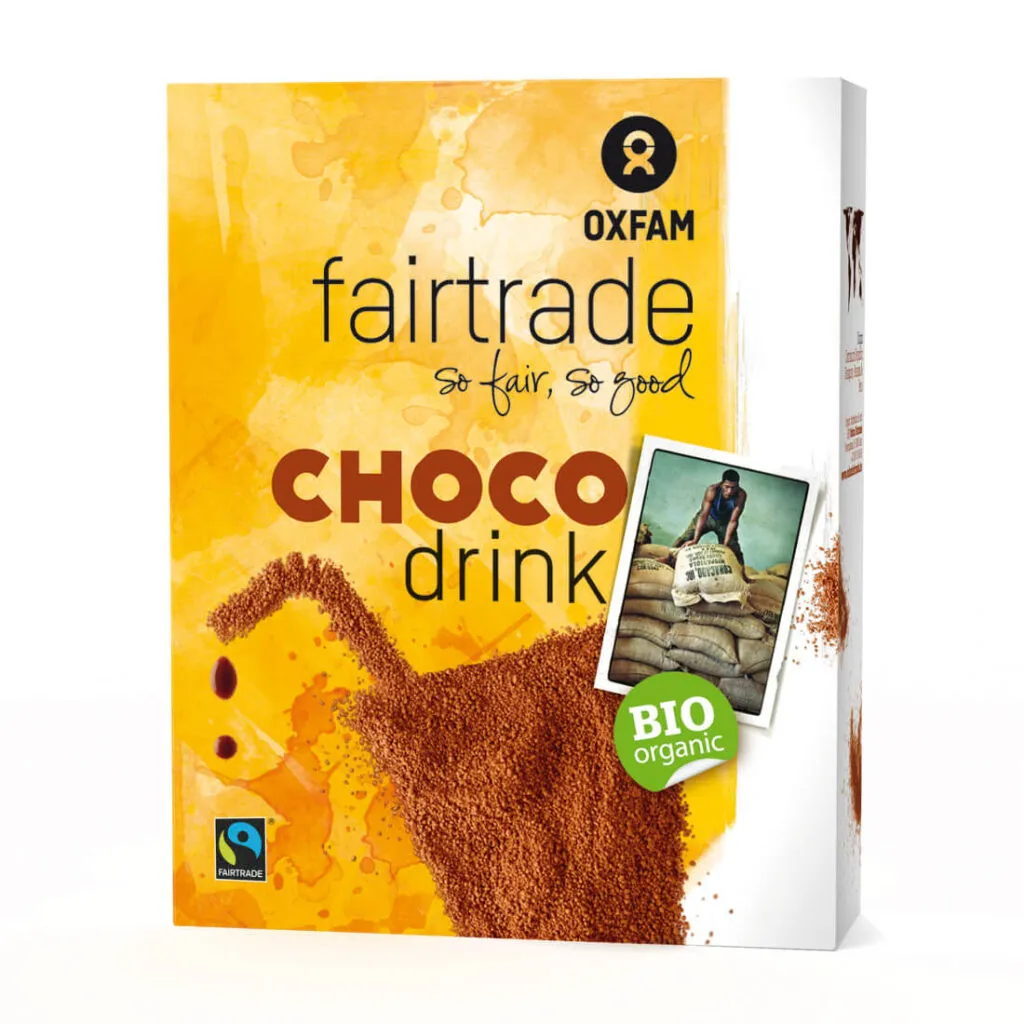 Oxfam Choco Drink Poeder Fairtrade Bio (375 gr)