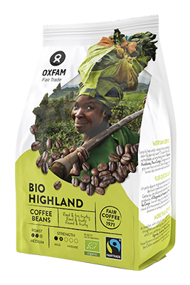 Oxfam Koffie Bonen Highland Fairtrade Bio (250 gr)