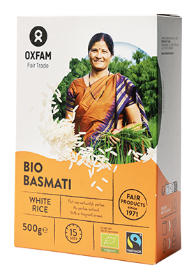 Oxfam Basmati Rijst Fairtrade Bio (500 gr)
