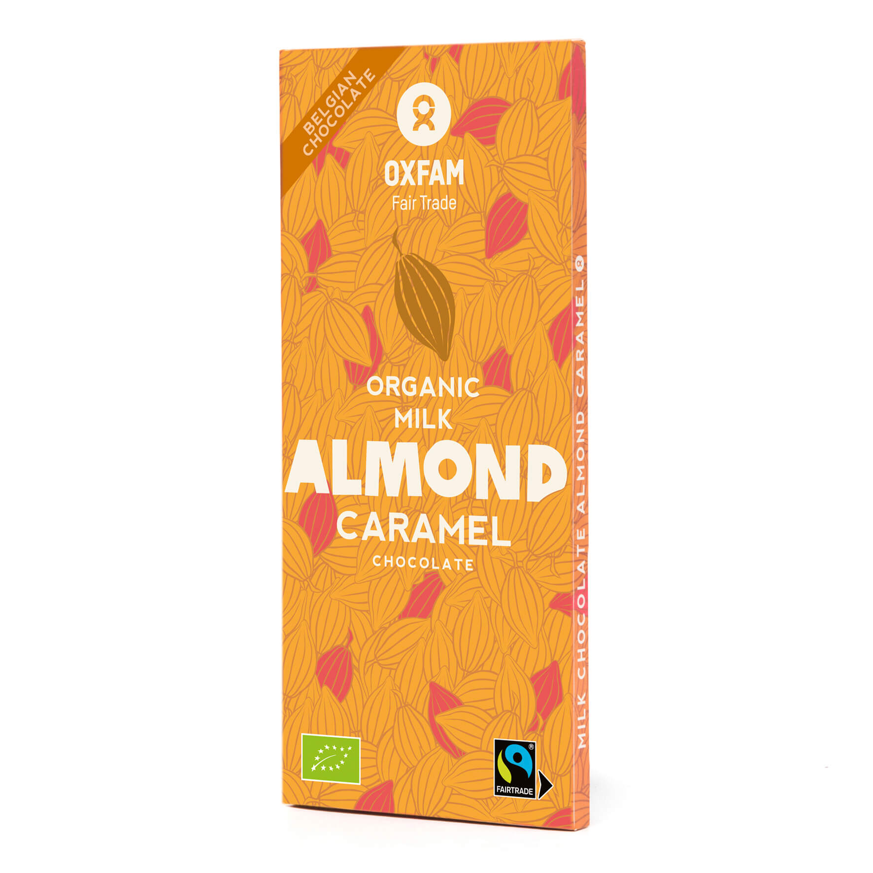 Oxfam Melkchocolade Amandel Karamel Fairtrade Bio (100 gr)