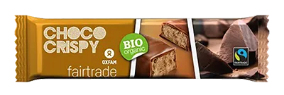 Oxfam Choco-crispyreep Fairtrade Bio (33 gr)