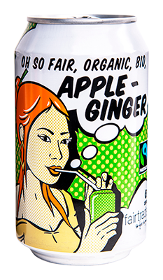 Oxfam Apple-ginger Fairtrade Bio (330 ml)