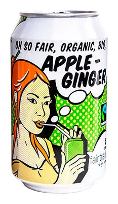 Oxfam Apple-ginger Fairtrade Bio (330 ml)