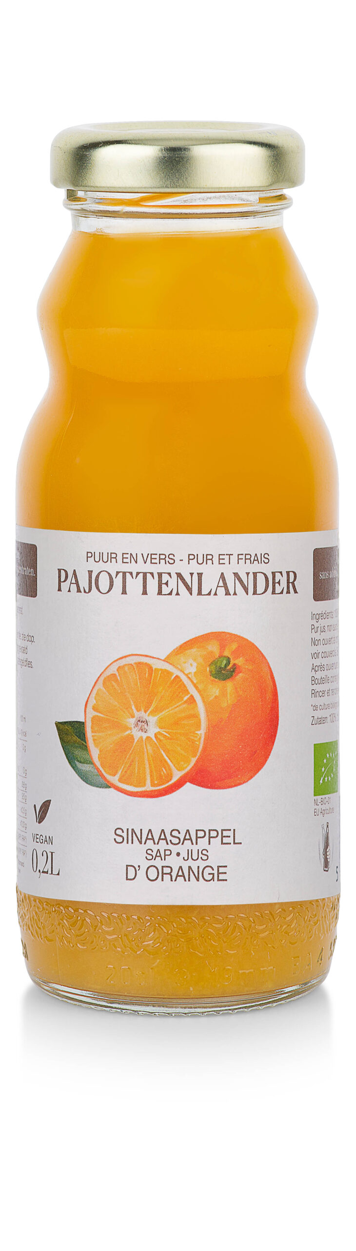 Pajottenlander Sinaasappelsap Bio (200 ml)