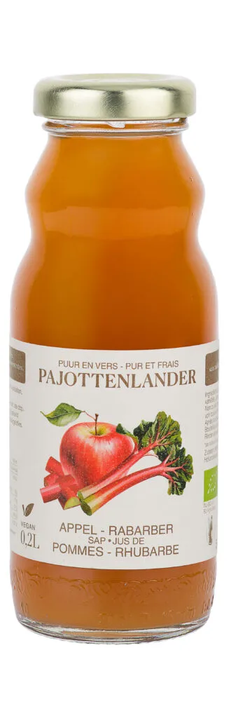 Pajottenlander Appel-rabarbersap Bio (200 ml)