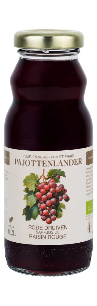 Pajottenlander Rood Druivensap Bio (200 ml)