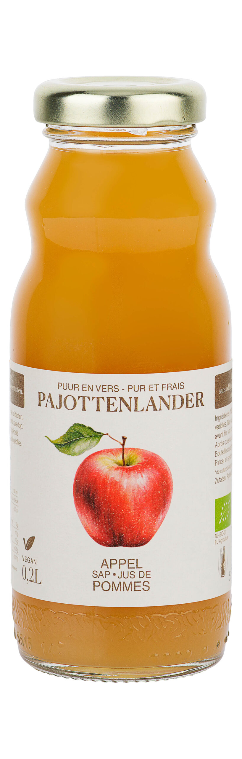 Pajottenlander Appelsap Bio (200 ml)