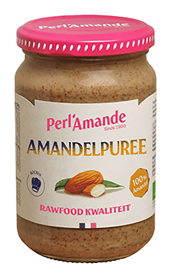 Perl'amande Amandelpuree Compleet Glutenvrij Bio & Raw (300 gr)