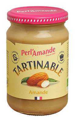 Perl'amande Amandelpasta 40% Glutenvrij Bio & Raw (300 gr)