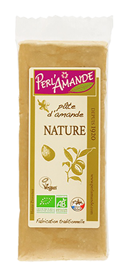 Perl'amande Amandelreep Wit Bio & Raw (200 gr)