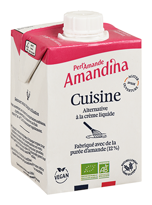 Perl'amande Amandel Cuisine Glutenvrij Bio (200 ml)