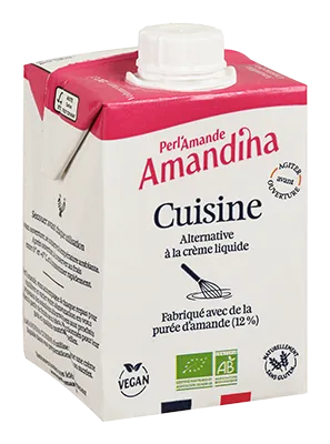 Perl'amande Amandel Cuisine Glutenvrij Bio (200 ml)