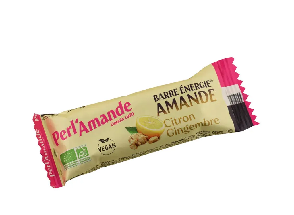 Perl'amande Amandelreep Citroen Gember Bio (25 gr)