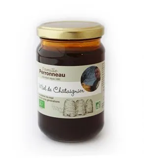 Perronneau Kastanje Honing Vloeibaar Bio (500 gr)