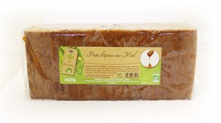 Perronneau Gesneden Ontbijtkoek Bio (500 gr)