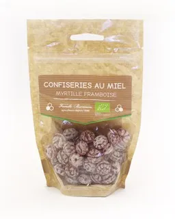 Perronneau Framboos Bosbes Snoepjes Bio (120 gr)