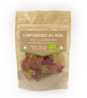 Perronneau Teddybeer Snoepjes Bio (120 gr)