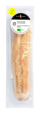 Pur Pain Baguette Desem Vloergebakken Bio (300 gr)