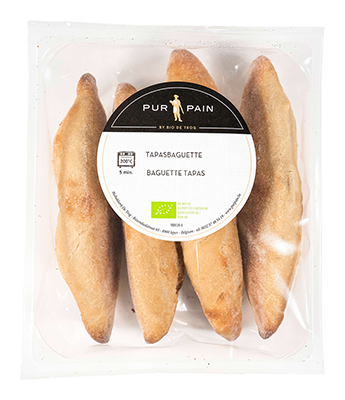 Pur Pain Tapasbaguette Bio (4 x 70 gr)