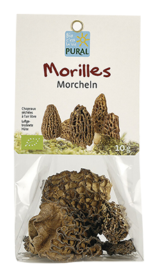 Pural Morieltjes Gedroogd Bio (10 gr)