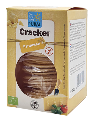 Pural Cracker Parmezaan Glutenvrij Bio (100 gr)