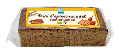 Pural Peperkoek met Honing Bio (400 gr)