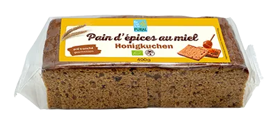 Pural Peperkoek met Honing Bio (400 gr)