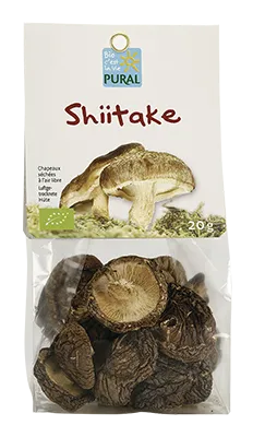 Pural Shiitake Gedroogd Bio (20 gr)