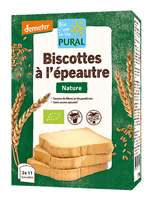 Pural Beschuit Spelt Demeter (200 gr)