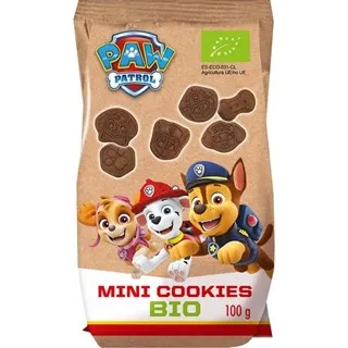 Pural Mini Koekjes Chocolade Paw Patrol Bio (100 gr)