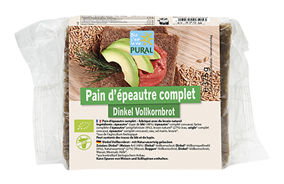 Pural Volkoren Speltbrood Bio (375 gr)