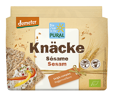 Pural Knacke Sesam Bio (250 gr)