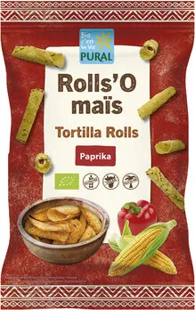 Pural Tortilla Rolls Paprika Bio (125 gr)