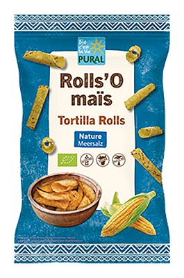Pural Tortilla Rolls Natuur Bio (125 gr)