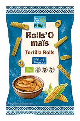 Pural Tortilla Rolls Natuur Bio (125 gr)