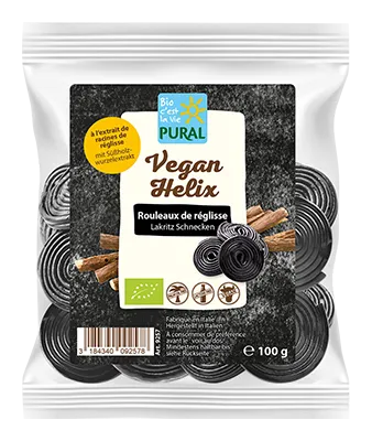 Pural Helix Zoethout Slakkensnoepjes Bio (100 gr)