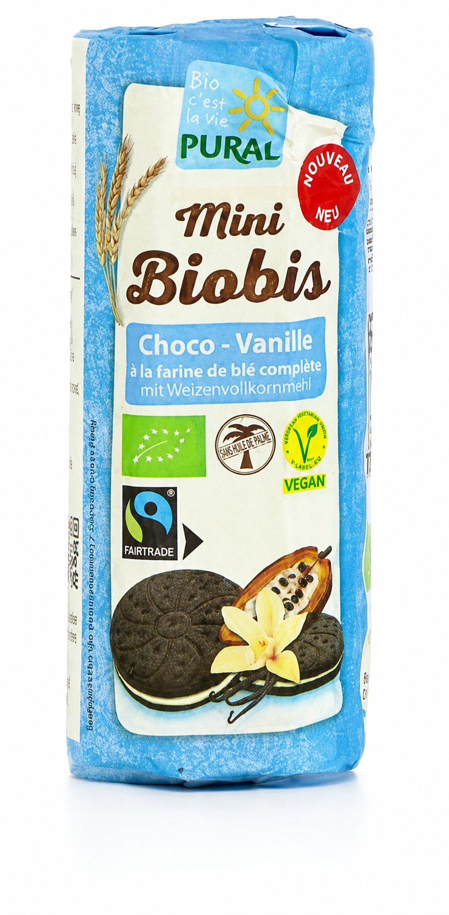 Pural Biobis Mini Choco Vanille Bio (85 gr)