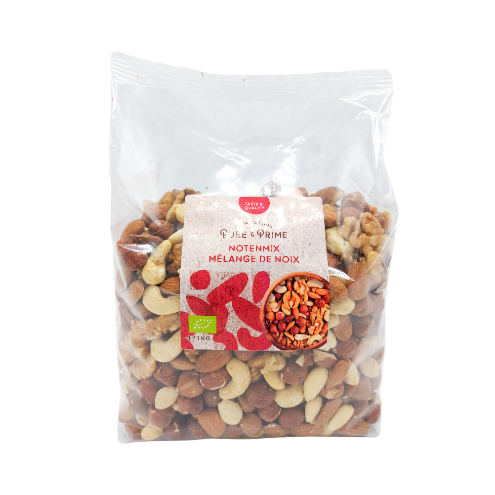 Pure & Prime Notenmix Bio (1000 gr)