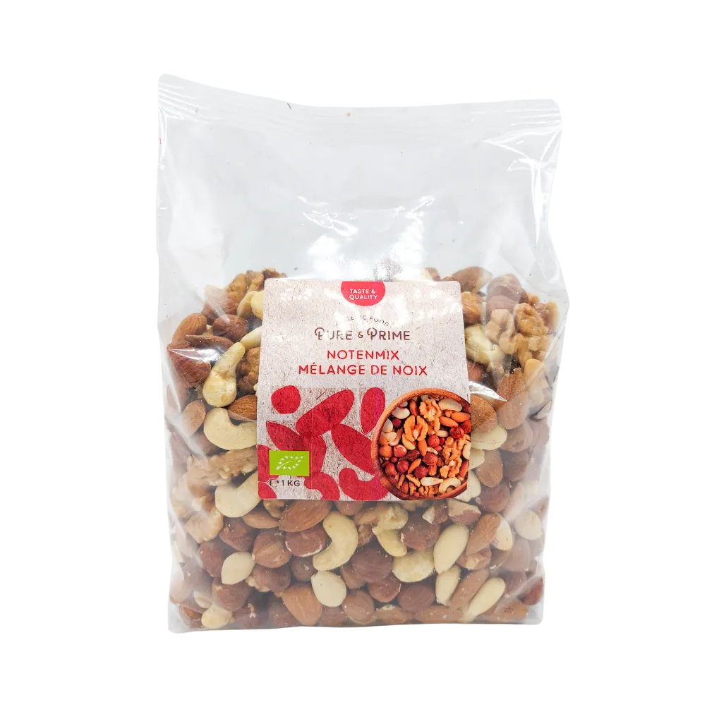 Pure & Prime Notenmix Bio (1000 gr)