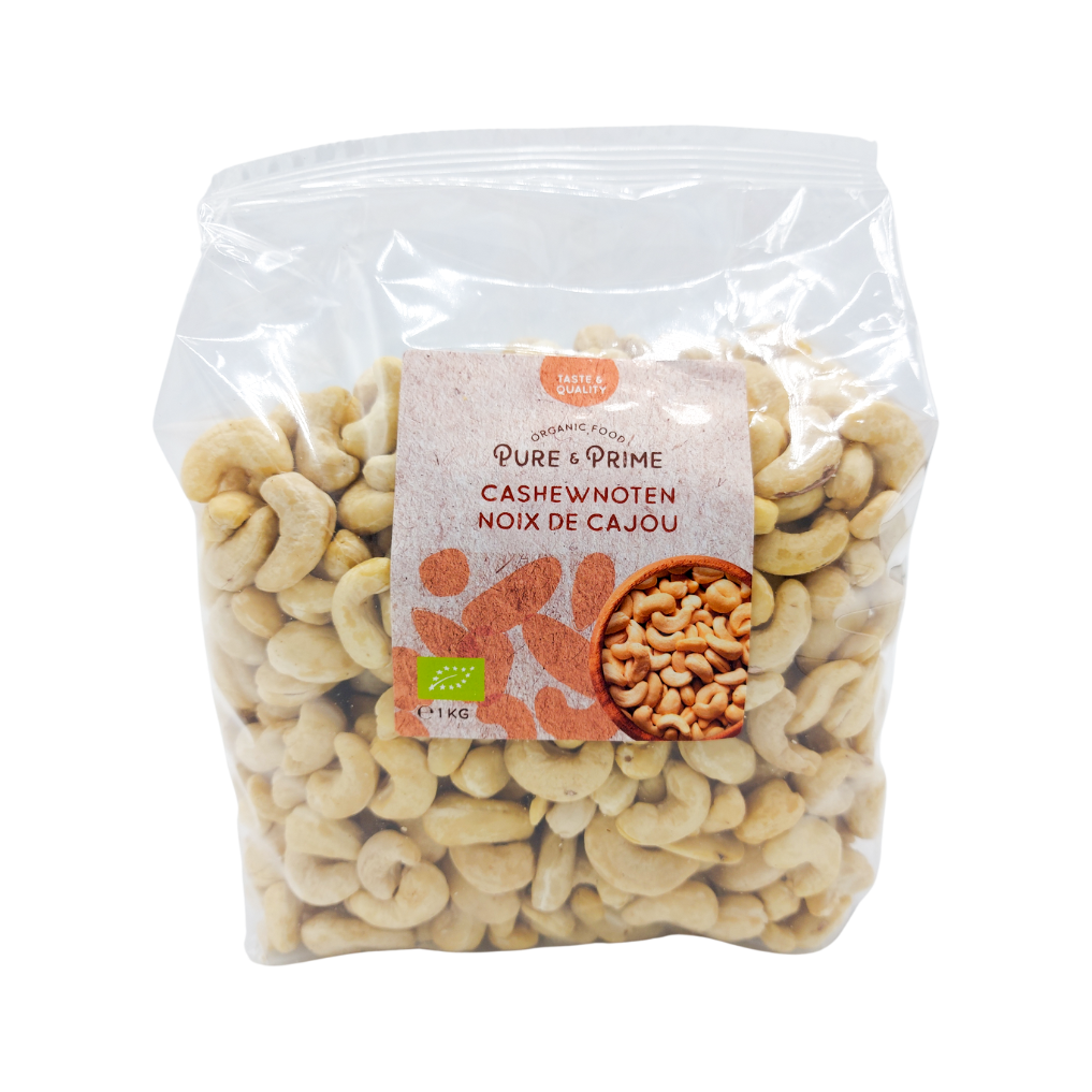 Pure & Prime Cashewnoten Bio (1000 gr)