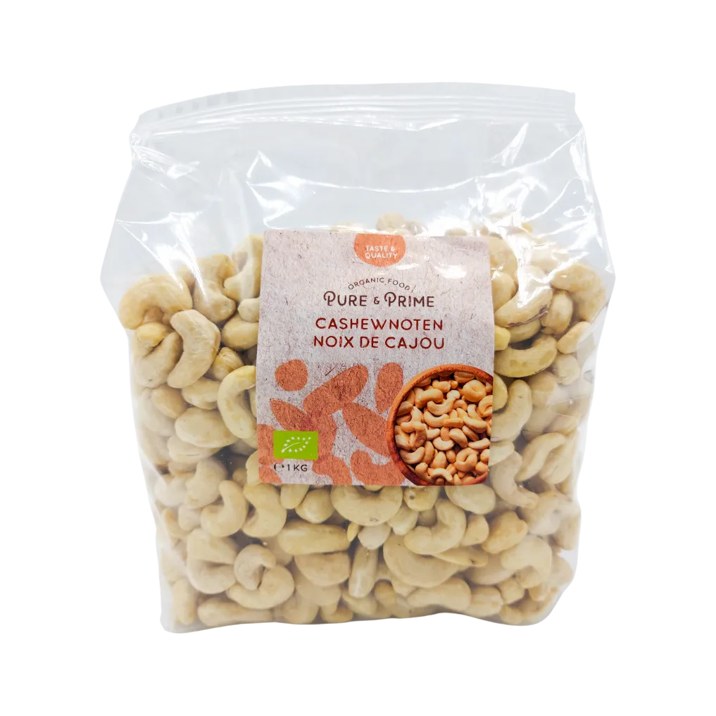 Pure & Prime Cashewnoten Bio (1000 gr)