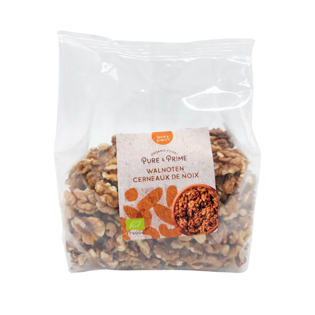 Pure & Prime Walnoten Bio (500 gr)